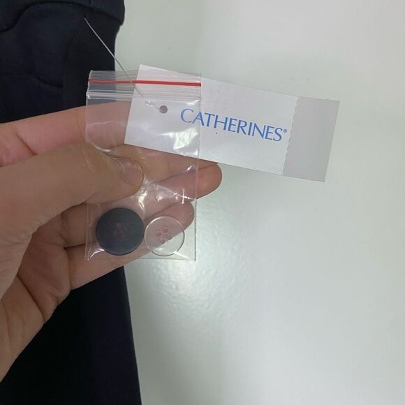 Catherines Black Universal Pant Smoothing Stretchy, Comfortable NWT size 16WP - Picture 9 of 12